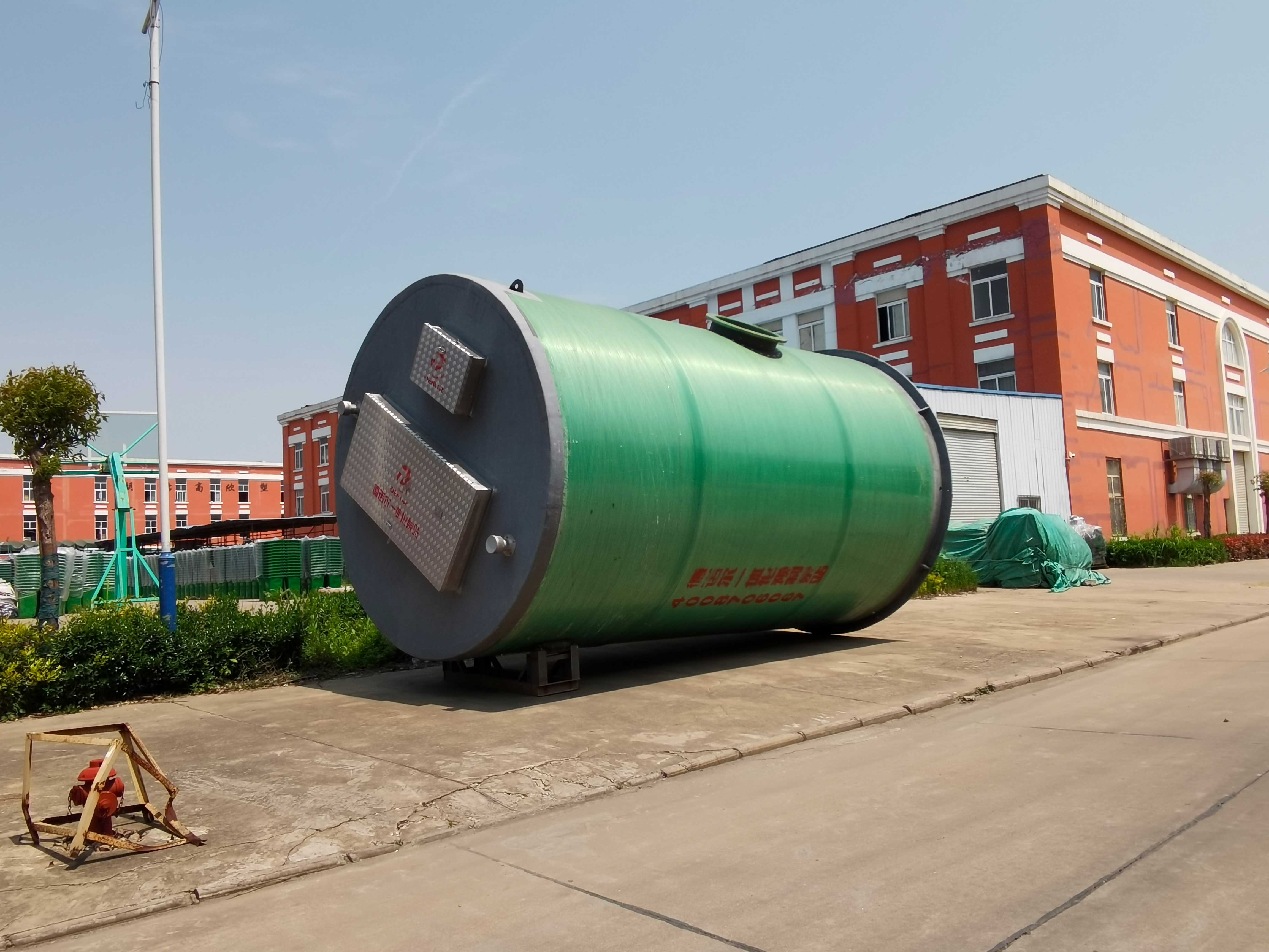 一體化預制泵站客戶見證—安國數字中藥都 一體化預制泵站客戶見證—安國數字中藥都